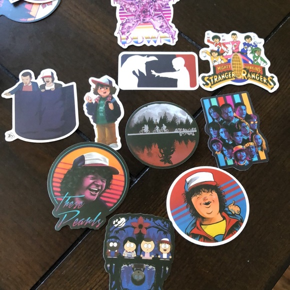 STRANGER THINGS NWT stickers set of 50 - Picture 4 of 8